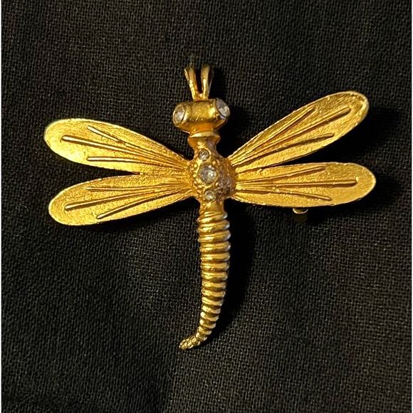 Vintage Dragonfly Brooch - Picture 1 of 8